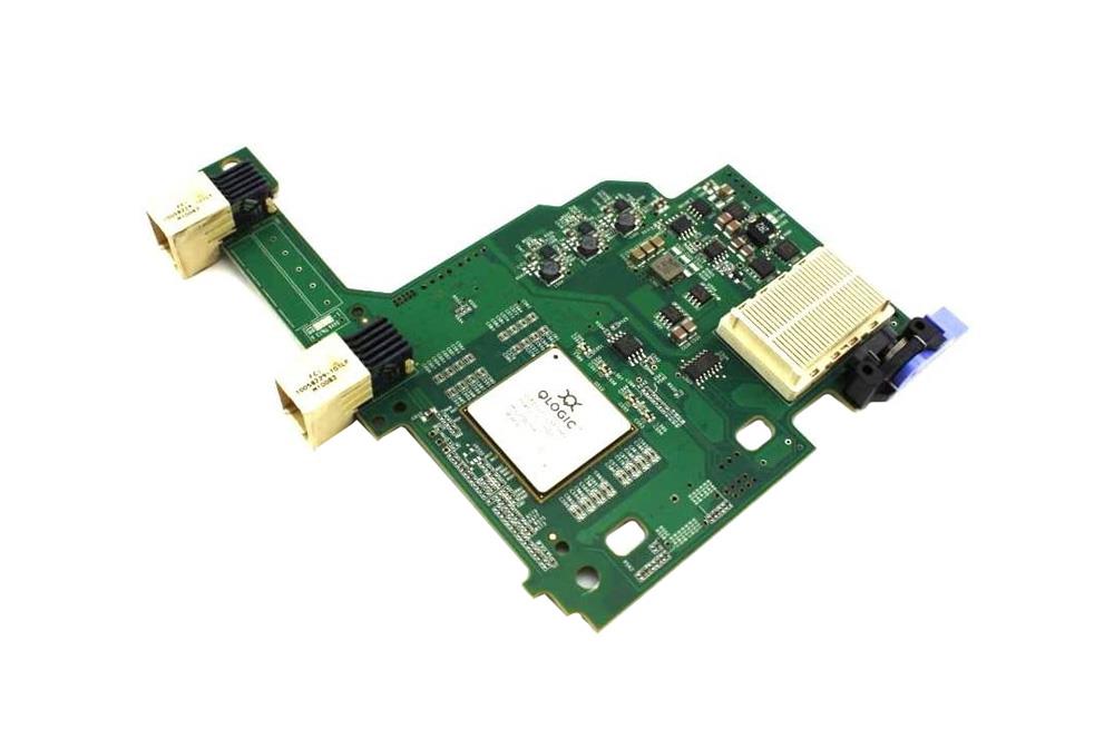 QMI8142-IBM QLogic Dual-Ports 10Gbps PCI Express 2.0 x8 Converged Network Adapter (CFFh) for BladeCenter