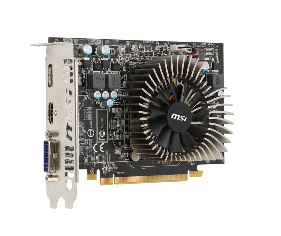 R5670-PMD1G/OC MSI Radeon HD5670 OC 1GB DDR5 128-Bit DVI HDMI DisplayPort PCI Express 2.1 x16 Video Graphics Card