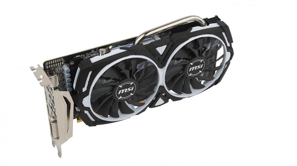 RADEON RX 470 ARMOR 4G OC MSI AMD Radeon RX 470 4GB GDDR5 256-Bit HDMI / 3x DisplayPort / Dual-Link DVI-I / Dual-Link DVI-D PCI-Express 3.0 x16 Video Graphics Card