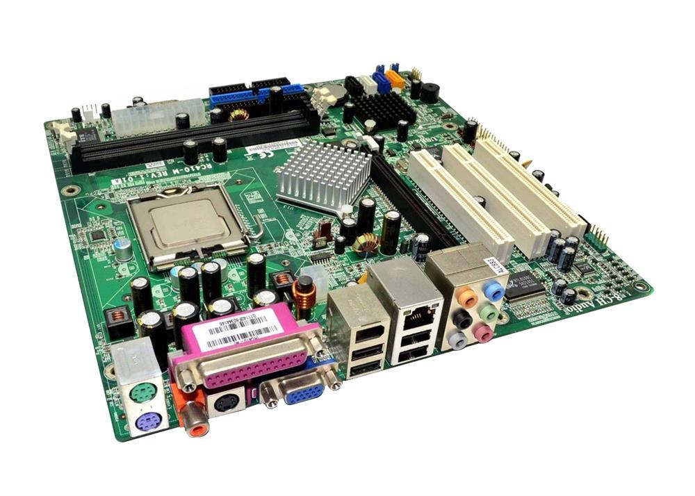 RC410-M-REV1.0 HP Asterope2-GL8E Socket LGA 775 ATI RC410 + IXP450 Chipset Intel Pentium D/ Celeron D/ Pentium 4 Processors Support DDR2 2x DIMM 4x SATA Micro-ATX Motherboard (Refurbished)