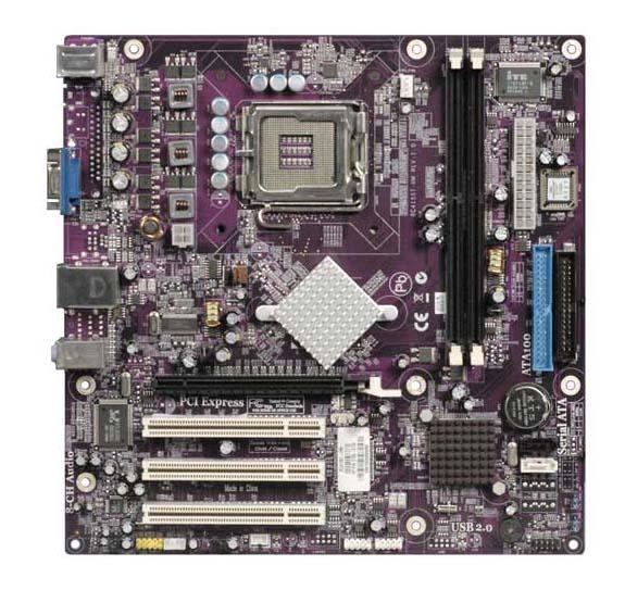 RC415ST-HM HP Alhena5-Gl6 Socket LGA 775 ATI Radeon Xpress 1100 Chipset Intel Celeron/ Celeron D/ Pentium 4 Processors Support DDR2 2x DIMM Micro-ATX Motherboard (Refurbished)