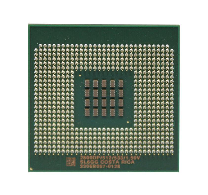 RE0UM Dell 2.80GHz 533MHz FSB 512KB L2 Cache Socket PPGA604 Intel Xeon Processor Upgrade