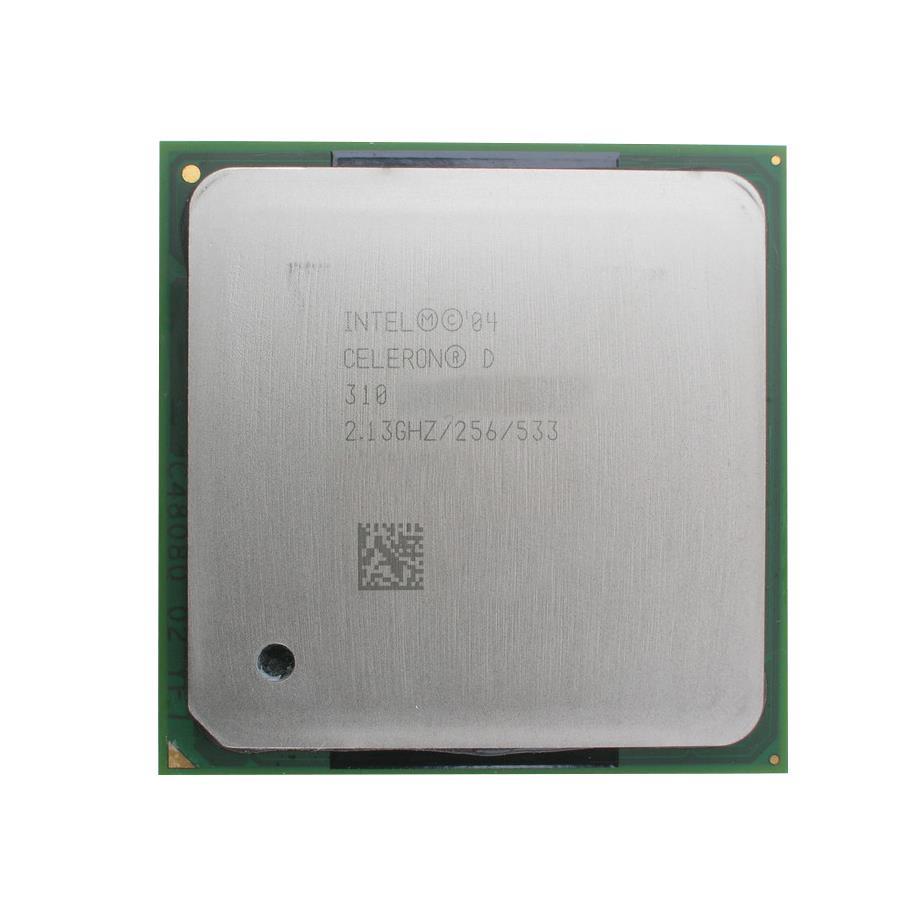 RK80546RE046256 Intel Celeron D 310 2.13GHz 533MHz FSB 256KB L2 Cache Socket PPGA478 Desktop Processor