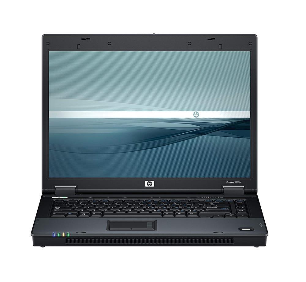 RM274UT HP Business Notebook 6715B AMD Turion 64 X2 Mobile Technology TL-50 1.6GHz Notebook 2x256-KB L2 512MB 667MHz DDR2 Memory 80GB 5400rpm Hard Drive DVD/CDRW Combo Drive 10/100/1000 Modem 15.4Inch WXGA 802.11a/b/g (Refurbished)