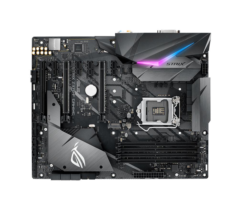 ROG STRIX Z370-F GAMING Asus Socket LGA 1151 Intel Z370 Chipset 8th Generation Core Processors Support DDR 4x DIMM 6x SATA 6.0Gb/s ATX Motherboard (Refurbished)