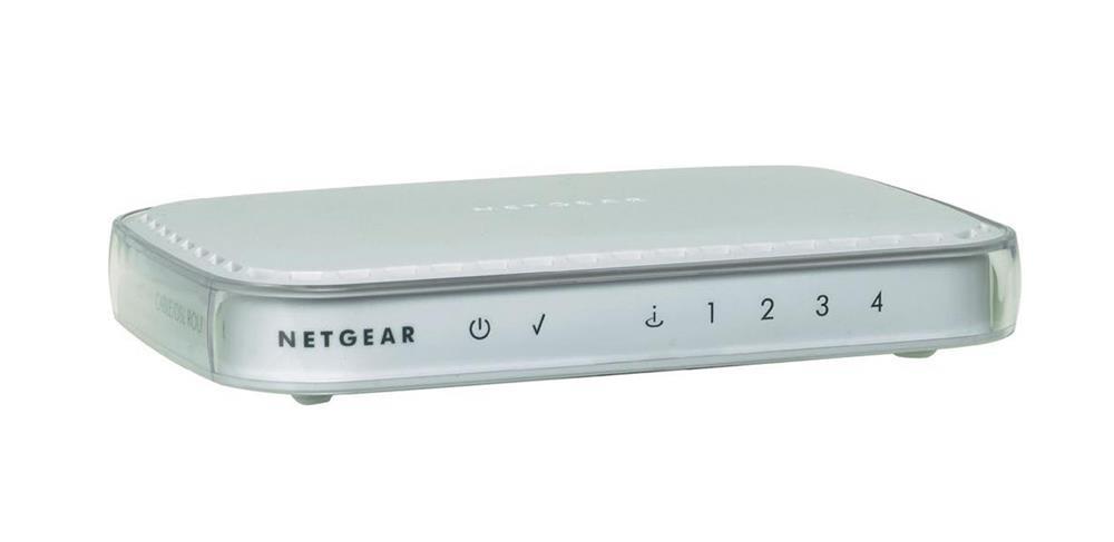 RP614NAR NetGear 4-Port Cable/ DSL Router with 10/100Mbps Switch (Refurbished)