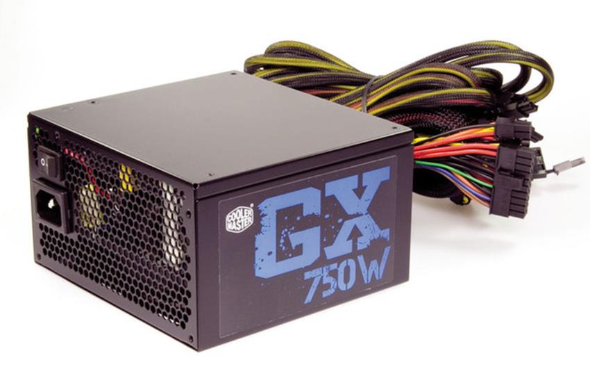 RS750-ACAAE3-US-A1 Cooler Master Gx 750-Watts ATX12V SATA PCI-Express 80-Plus Silver Power Supply