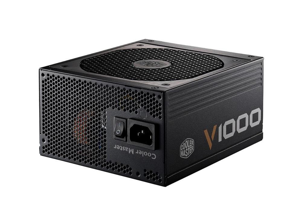 RSA00-AFBAG1-US Cooler Master 1000-Watts ATX12V / EPS12V 24-Pin 93% Efficiency 80 Plus Platinum Power Supply