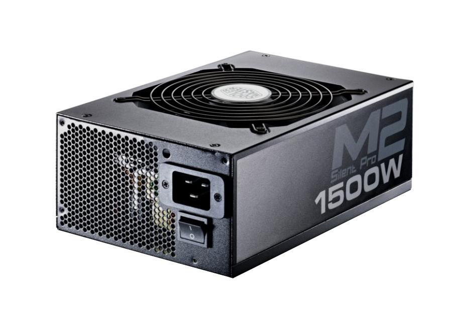 RSF00SPM2D3US Cooler Master Silent Pro M2 1500 Watts ATX 12V 80 Plus Silver Power Supply with Active PFC