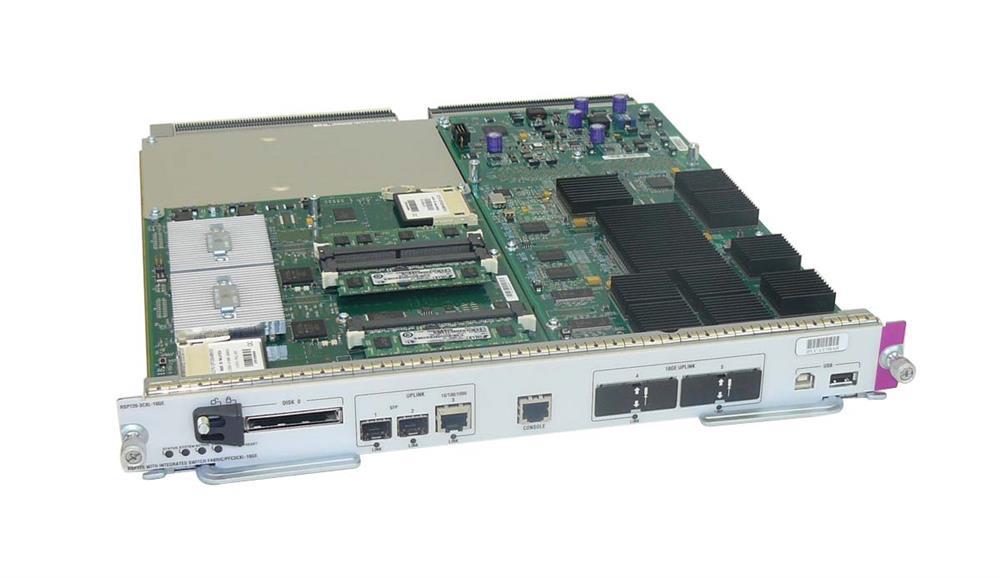RSP720-3C-10GE Cisco Route Switch Processor 720-10Gbps 1 x 10/100/1000Base-T 2 x X2 2 x SFP (mini-GBIC) 1 x CompactFlash Card Slot Route Switch Processor (Refurbished)