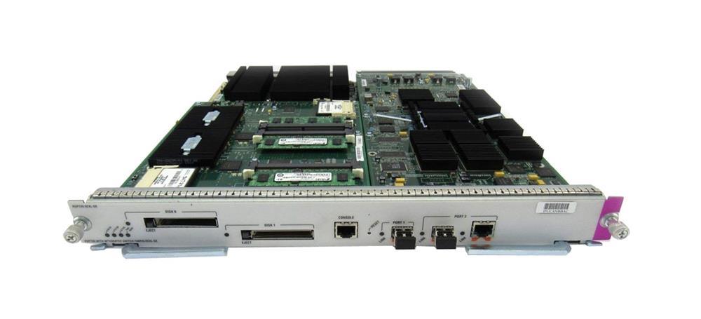 RSP720-3CXL-GE-BUN Cisco 7600 Router Switch Processor 720Gbps Fabric, PFC3CXL, GE with 1x 10/100/1000Base-T LAN and 1x SFP (mini-GBIC) with 2x CompactFlash Card Slot (Refurbished)