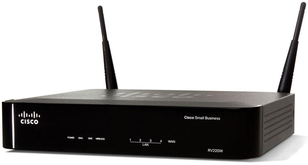 RV220W-E-K9-G5X3 Cisco Wireless Network Security Firewall (Refurbished)