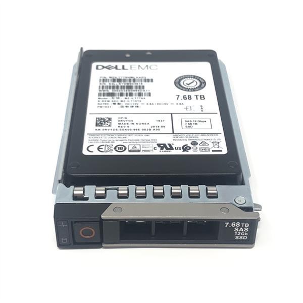 RVYD5 Dell 7.68TB SAS 12Gbps Read Intensive 2.5-inch Internal Solid State Drive (SSD)