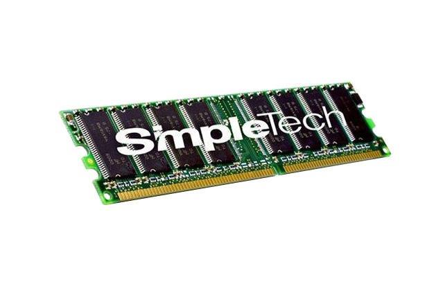 S1024M3NKA1-M SimpleTech 1GB PC3200 DDR-400MHz non-ECC Unbuffered CL3 184-Pin DIMM Memory Module