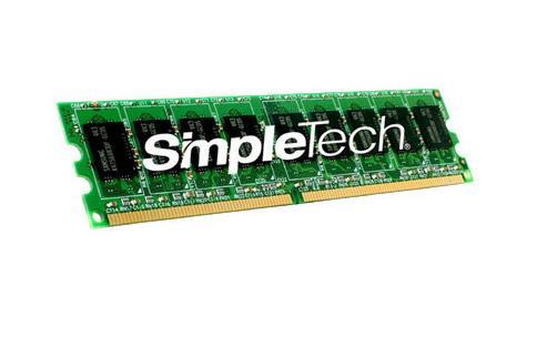 S1024R3EL2QK SimpleTech 1GB PC2-3200 DDR2-400MHz ECC Unbuffered CL3 240-Pin DIMM Memory Module