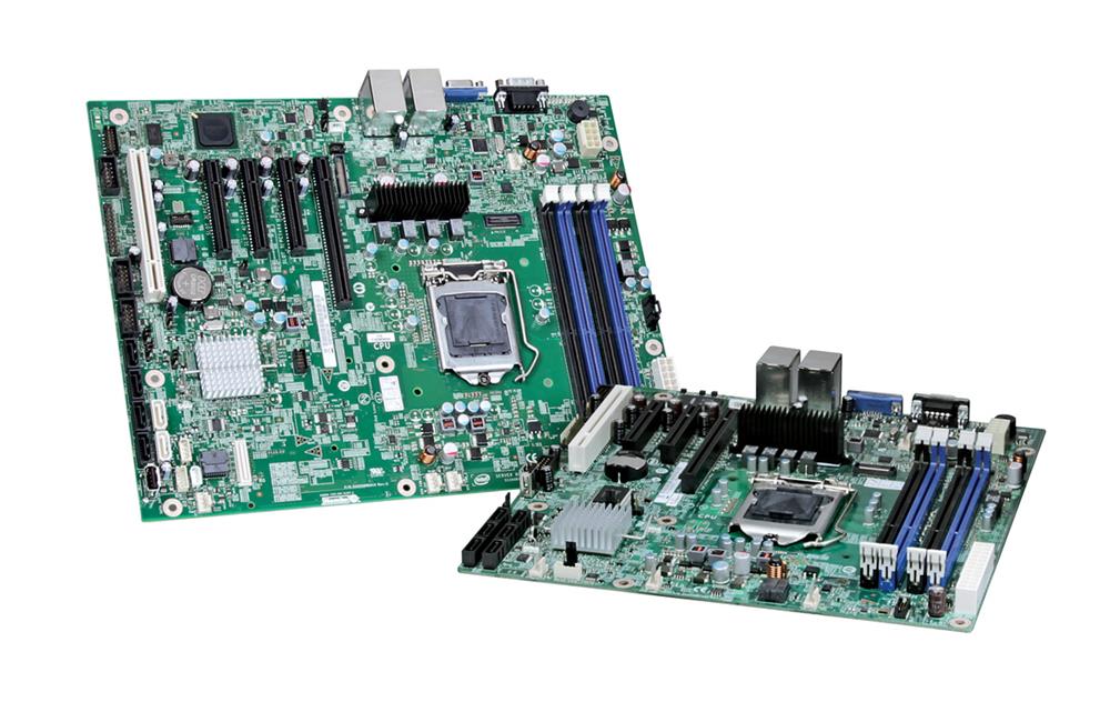 S1200BTL Intel Server Motherboard iC204 Chipset Socket H2 LGA1155 ATX 1 x Processor Support (Refurbished)