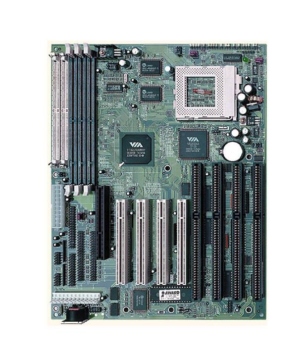 S1590S Tyan Trinity 100AT Super7 VIA MVP3 Chipset Intel Pentium/ Pentium MMX/ Pentium Pro Processors Support Socket 7 ATX Motherboard (Refurbished)