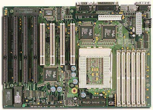 S1662 Tyan Dual Pentium Pro 440FX PCI-ISA System Board (Refurbished)