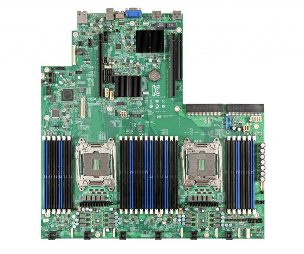 S2600WT2 Intel Server Custom 16.7 x 17 E5-2600 v3 Socket R3 Max 3072GB Motherboard (Refurbished)