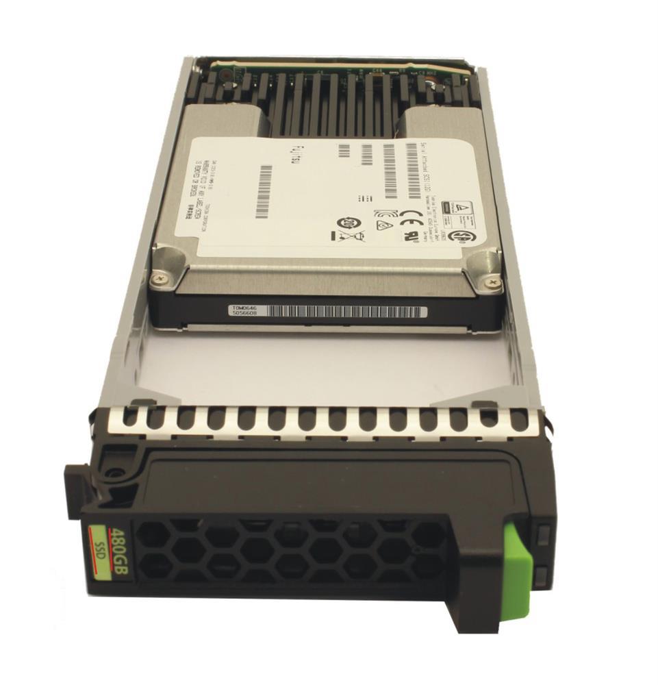 S26361-F5614-E480 Fujitsu Enterprise Performance 480GB SAS 12Gbps Hot Swap Mixed Use 2.5-inch Internal Solid State Drive (SSD)