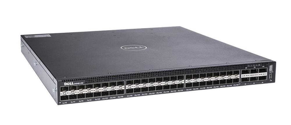 S4048-ON-R Dell Switch L3 Managed 48 X 10 Gigabit Sfp+ + 6 X 40 Gigabit Qsfp+ Rack-mountable With Dual Power Rails (Refurbished)