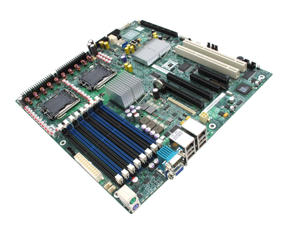 S5000PSLSATA Intel Server Motherboard Socket LGA 771 1333MHz FSB Extended ATX (Refurbished)