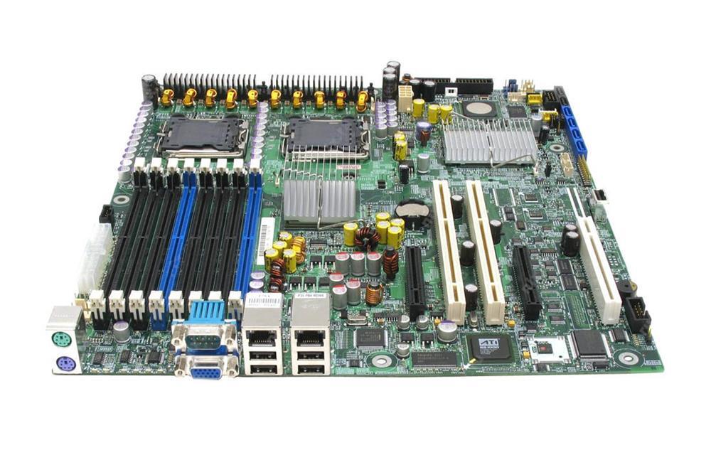 S5000VSA Intel Socket LGA 771 Intel 5000V + ESB2-E Chipset Intel Dual-Core Xeon 5000/ 5100/ Quad-Core Xeon 5300 Series Processors Support DDR2 8x DIMM 6x SATA 3.0Gb/s SSI EEB Server Motherboard (Refurbished)
