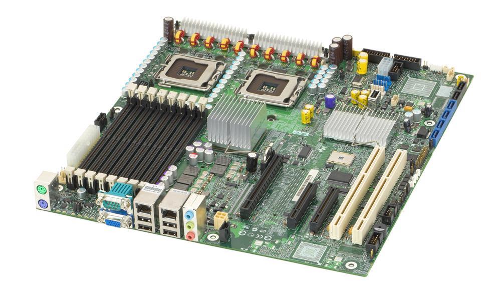 S5000XVNSATA Intel S5000XVN Socket LGA 771 Intel 5000X + ESB2-E Chipset Dual Core Xeon 5000/5100 / Quad Core Xeon 5300 Series Processors Support DDR2 8x DIMM 6x SATA SSI EEB Server Motherboard (Refurbished)