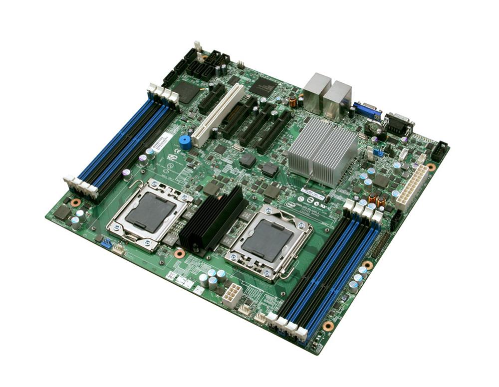 S5500BCR Intel Server Motherboard i5500 Chipset Socket B LGA1366 SSI CEB 2 x Processor Support (Refurbished)