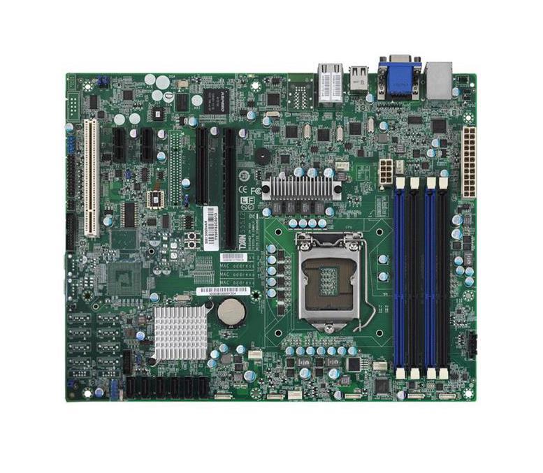 S5512G2NR-HE Tyan S5512-HE Socket LGA1155 Intel C202 Chipset SLB 9635 Intel Xeon E3-1200 Core i3-2100 Series Processors Support ATX Server Motherboard (Refurbished)