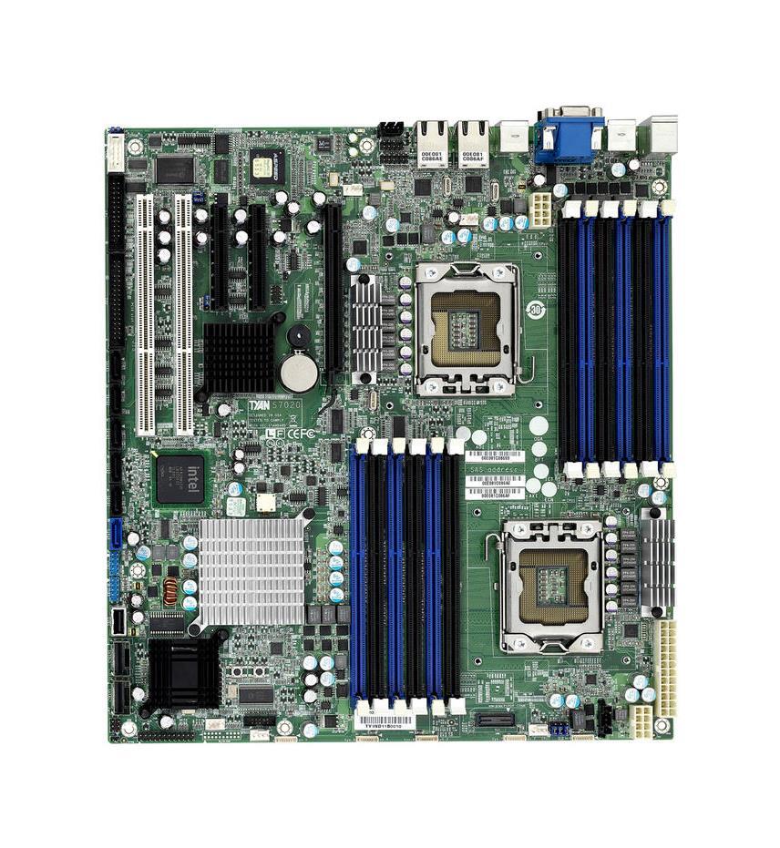 S7020 Tyan Socket LGA 2366 Intel 5520/ICH10R Chipset DDR3 Intel Xeon 5500/5600 Series Processors Support DDR3 12x DIMM 6x SATA 3.0Gb/s SSI EEB Server Motherboard (Refurbished)