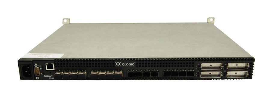 SB5200-08B QLogic Sanbox 5200 2GB 20-Ports SFP Ethernet Switch 16 FC Ports (Refurbished)