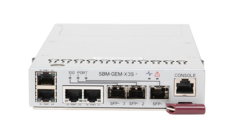 SBM-GEM-X3S+ SuperMicro Blade 1/10Gb Switching Module (Refurbished)