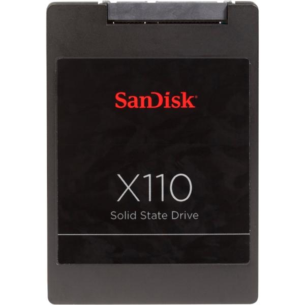SD6SF1M-128G-1022 SanDisk X110 128GB MLC SATA 6Gbps mSATA Internal Solid State Drive (SSD)