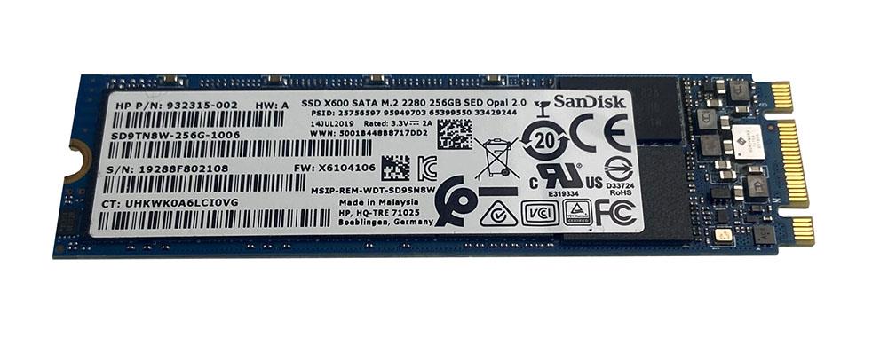 SD9TN8W-256G-1006 SanDisk 256GB SATA M.2 2280 Internal Solid State Drive (SSD)