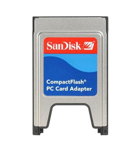SDAD-38-A10 SanDisk CompactFlash PC Card Adapter PC Card Adapter CompactFlash Type I