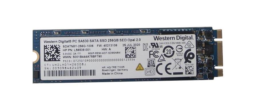 SDATN8Y-256G-1006 Western Digital Sps SSD 256GB M2 SATA 3 Opal2 Tlc