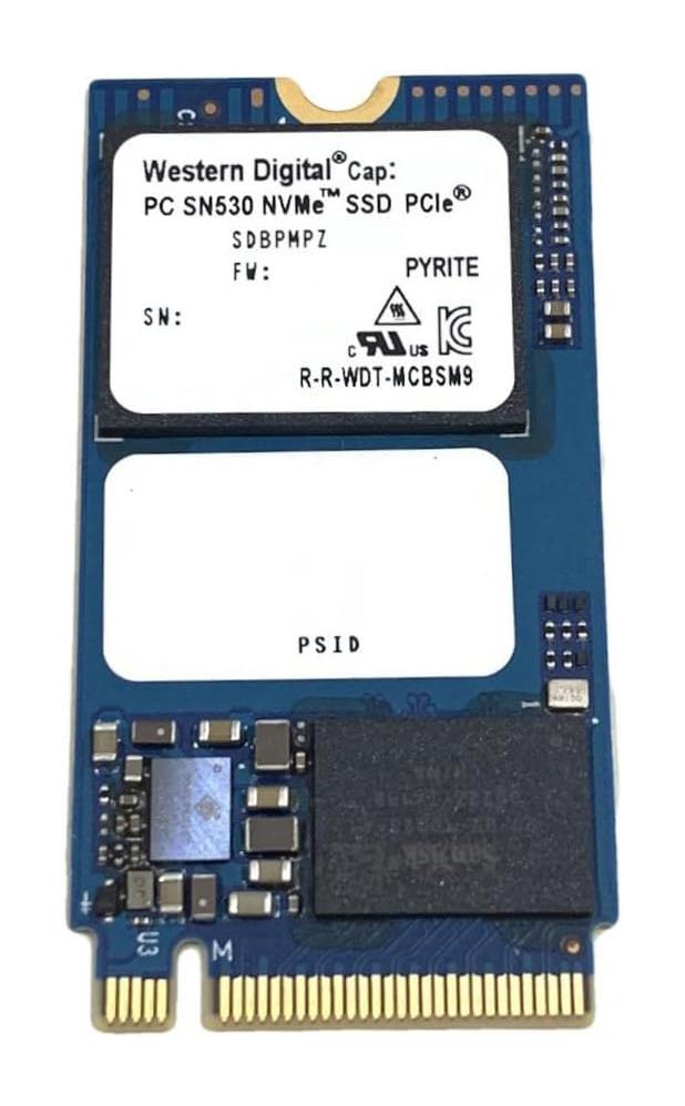 SDBPMPZ-256G-1001 Western Digital PC SN530 256GB TLC PCI Express NVMe 3.0 x4 M.2 2242 Solid State Drive (SSD)