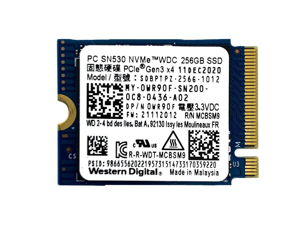 SDBPMPZ-256G-1012 Western Digital Hd 2.5 SSD 256GB M.2 Nvme 2230
