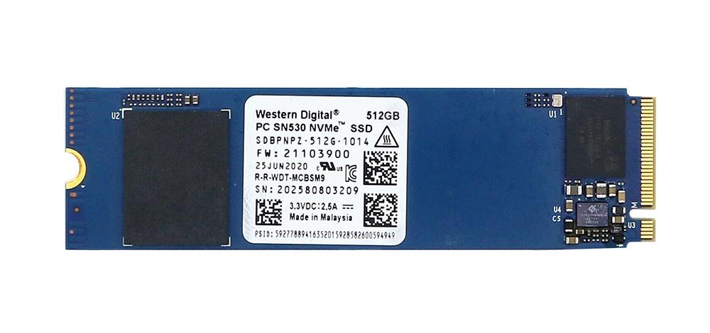 SDBPNPZ-512G-1014 Western Digital 512GB Pc Sn530 Nvme M Key SSD