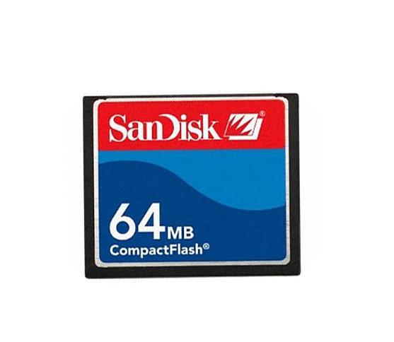 SDCFB-64 SanDisk 64MB CompactFlash (CF) Memory Card