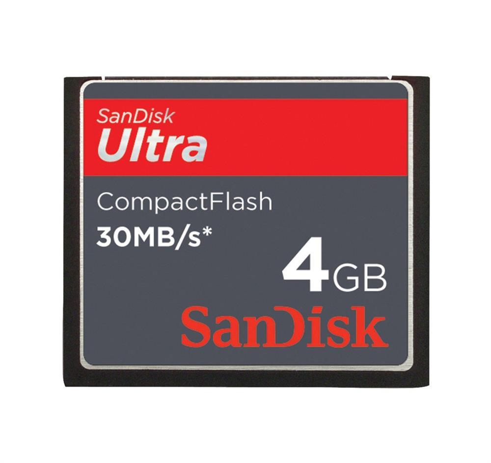 SDCFH-004G-A46 SanDisk Ultra 4GB CompactFlash (CF) Memory Card