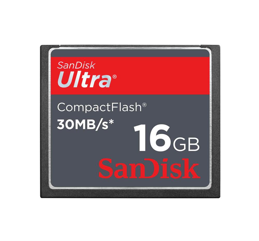 SDCFH-016G-A46 SanDisk Ultra 16GB CompactFlash (CF) Memory Card