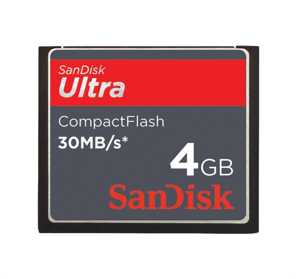 SDCFH004GA46 SanDisk Ultra 4GB CompactFlash (CF) Memory Card
