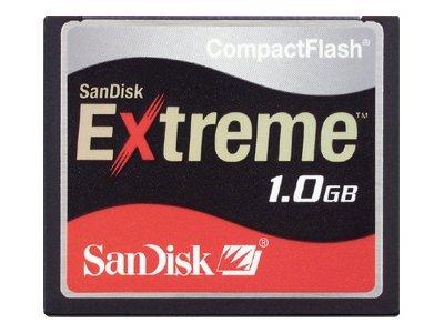 SDCFX-1024 SanDisk 1GB Extreme CompactFlash (CF) Memory Card