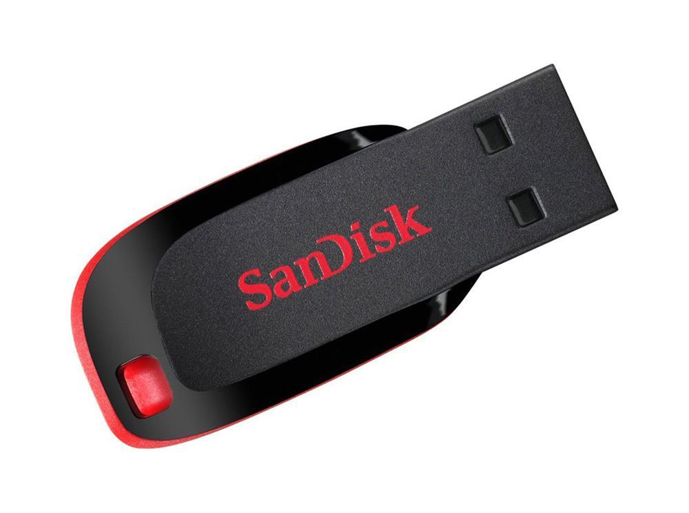 SDCZ50-008G-B35 SanDisk Cruzer Blade 8GB USB 2.0 Flash Drive (Black)