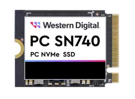 SDDQTQD-512G WD SN740 512GB PCIe 4x4 NVMe M.2 2230 Solid State Drive