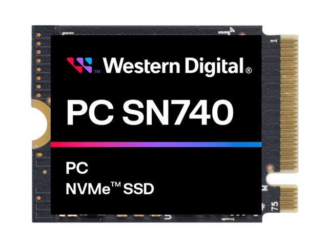 SDDQTQE-2T00 WD PC SN740 2TB PCIe 4x4 NVMe M.2 2230 Solid State Drive