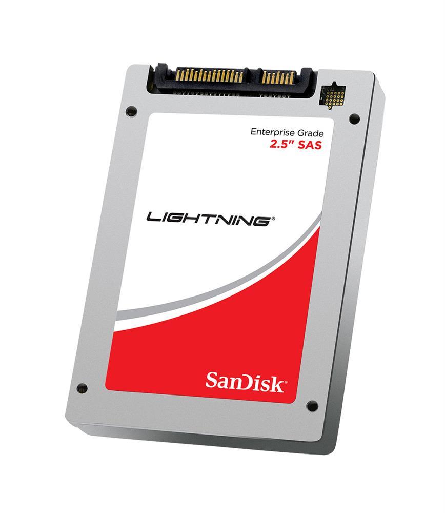 SDLB6HS-200G SanDisk Lightning 200GB Single-Level Cell SAS 6Gbps Write Intensive 2.5-Inch Solid State Drive (SSD)