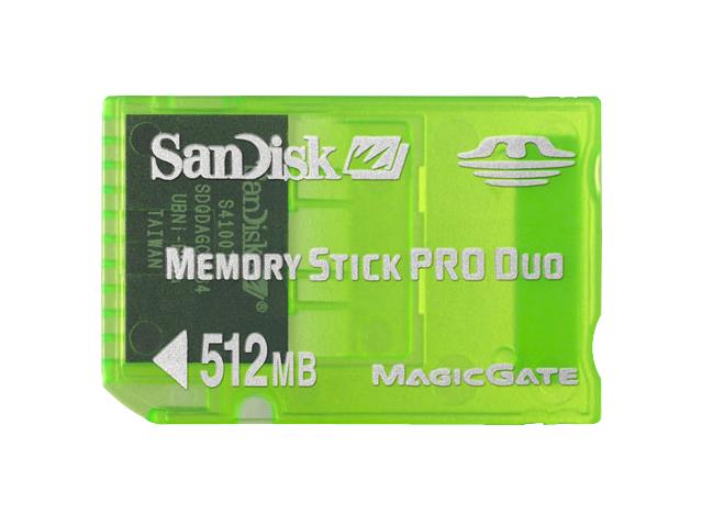 SDMSG-512 SanDisk 512MB MS Gaming Memory Stick